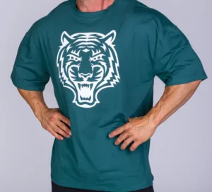 Oversized T-Shirt Tiger Essential Green