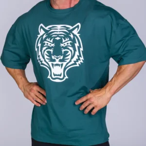 Oversized T-Shirt Tiger Essential Green