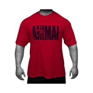 T-shirt Iconica Animal ROSSO UNIVERSAL SPORTSWEAR