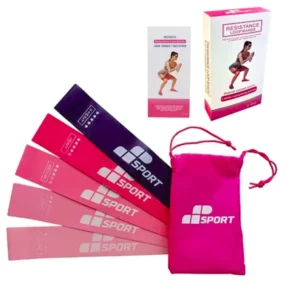 Set da 5 fasce elastiche mini loop